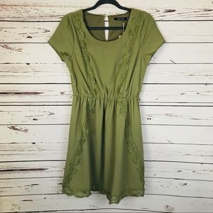 NWT ModCloth Anthropologie Lace Detail Dress